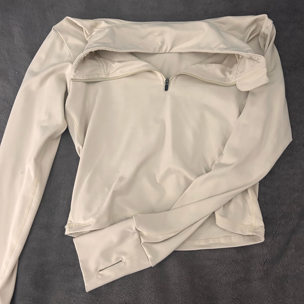 Athletic Cropped zipup